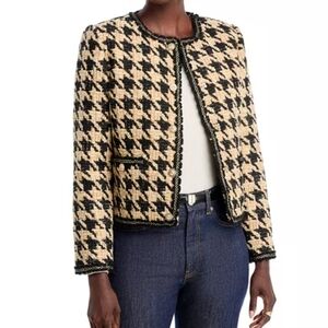 NWT Elie Tahari Houndstooth Jacket XS